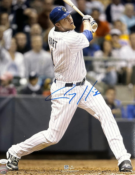 Milw Brewers All Star COREY HART Signed 16x20 Photo #1 AUTO - JSA