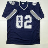 Autographed/Signed Jason Witten Dallas Dark Blue Jersey Beckett BAS COA
