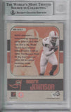 Andre Johnson Autographed 2003 Press Pass #OS9/27 Rookie Card BAS Slab 29459