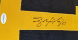 Zach Gentry Signed Pittsburgh Steelers Jersey / 2019 5th Rnd Pick Michigan TSE