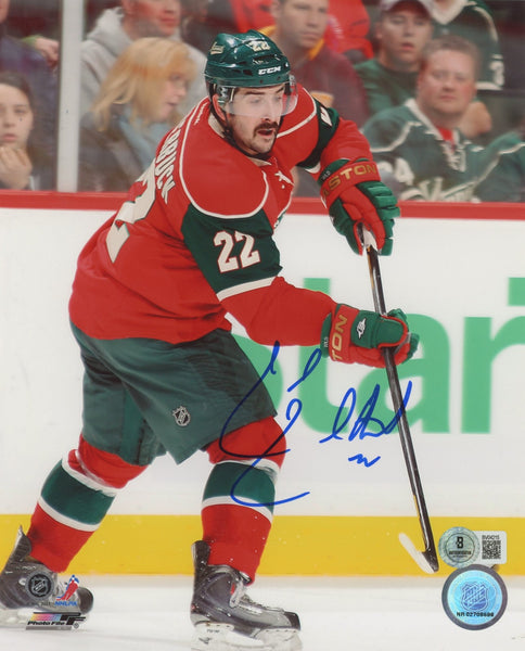 Islanders Cal Clutterbuck Authentic Signed 8x10 Vertical Photo BAS #BV04215