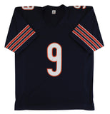 Jim McMahon Authentic Signed Navy Pro Style Jersey Autographed BAS Witnessed