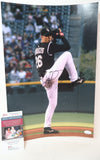 Jeff Francis Autographed Colorado Rockies 8x10 Photo JSA COA