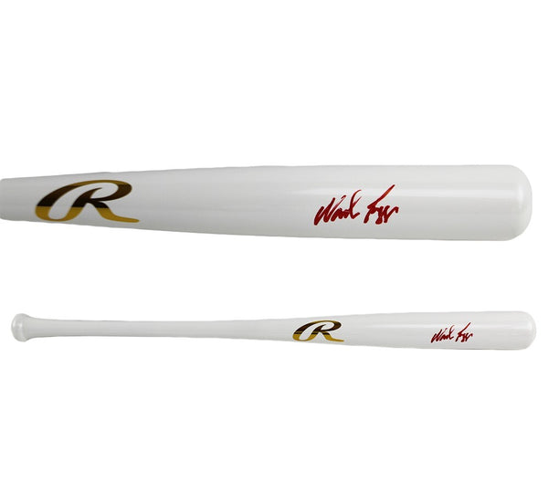 Wade Boggs Signed Boston Red Sox Rawlings White Chrome MLB Bat