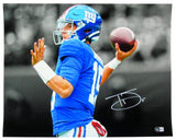 Tommy DeVito Autographed/signed 16x20 Photo NY Giants Beckett 184869