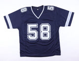 Aldon Smith Signed Dallas Cowboys Home Jersey (Beckett COA) 2012 Pro Bowl L.B.