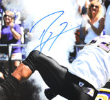 Ray Lewis Autographed Baltimore Ravens 16x20 Celebration Photo - Beckett W Holo