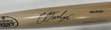 Brewers Infielder CALEB DURBIN Signed Louisville Slugger Blonde Bat AUTO - JSA