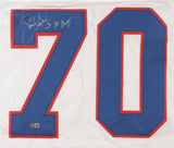 Leonard Marshall Signed New York Giants Jersey Inscribed "2xSB Champs" (Steiner)
