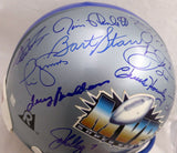 Super Bowl MVPS Autographed Full Size Authentic Helmet 27 Sigs Starr Beckett