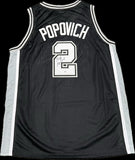 Gregg Popovich Signed Jersey PSA San Antonio Spurs Autographed