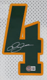 Sonics Ray Allen Authentic Signed White Mitchell & Ness Jersey BAS Witnessed
