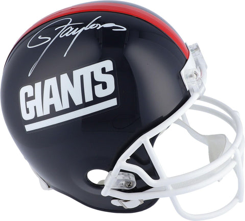 Lawrence Taylor New York Giants Autographed Throwback Riddell Replica Helmet