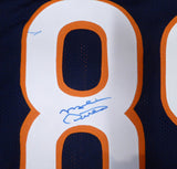 Chicago Bears Mike Ditka Autographed Blue Jersey (Mark) Beckett BAS QR #BK82172