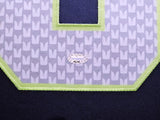 SEAHAWKS TYLER LOCKETT AUTOGRAPHED FRAMED BLUE NIKE TWILL JERSEY MCS HOLO 221133