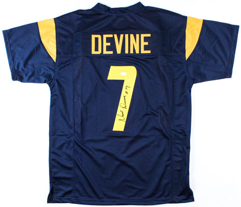 Noel Devine Signed West Virginia Mountaineers Jersey (JSA COA) Running Back
