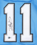 Daunte Culpepper Signed Detroit Lions Jersey (Beckett) Ex-U.C.F. Quarterback