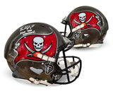 Baker Mayfield Signed Tampa Bay Buccaneers Full Size Authentic Helmet Beckett