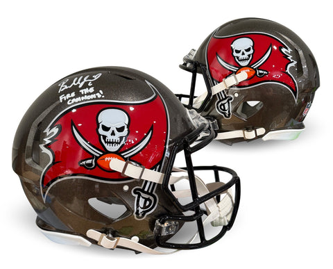 Baker Mayfield Signed Tampa Bay Buccaneers Full Size Authentic Helmet Beckett