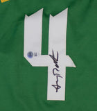 Lenny Dykstra Signed Philadelphia Phillies St Patty's Day Spring Jersey /Beckett