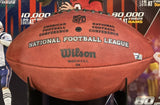 Tom Brady Signed New England Patriots Wilson Duke Football w/ Shadowbox Fanatics