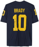 Tom Brady Michigan Wolverines Autographed Navy Nike Limited Jersey