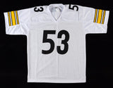 Maurkice Pouncey Signed Steelers Jersey (JSA) Pittsburgh / 9x Pro Bowl Center