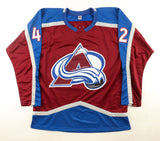 Josh Manson Signed Avalanche Jersey / Beckett / Colorado Defenseman