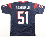 Will Anderson Jr. Signed Houston Texans Jersey (Beckett) 2023 #3 Overall Pick DE