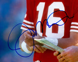Joe Montana Autographed Signed 16x20 Photo San Francisco 49ers Beckett