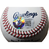 Robin Yount Signed Milwaukee Brewers OML Baseball 3142 Hits Beckett 40757