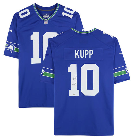 Cooper Kupp Autographed Seattle Seahawks Throwback Nike Game Jersey Fanatics