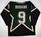 Mike Modano Signed Dallas Stars Green Jersey (Beckett) 1999 Stanley Cup Champion