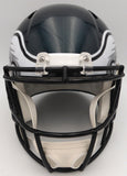 Jason Kelce Autographed Full Size Replica Helmet Eagles Beckett QR #BN13771