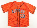 Framber Valdez Signed Houston Astros Jersey (Beckett) 2022 World Champ / Pitcher
