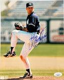 John Wetteland Autographed/Inscribed "Titus 3:3-8" Yankees 8x10 Photo JSA COA