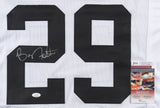 Barry Foster Signed Pittsburgh Steelers Home Jersey (JSA COA) 2xPro Bowl R.B.