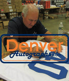 Bill Bates Autographed/Signed Pro Style White XL Jersey 3x Champs Beckett 39295