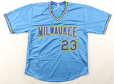 Ted Simmons Signed Milwaukee Brewers Jersey (JSA) 2020 Hall of Fame / Catcher