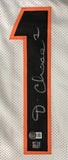 Ja'Marr Chase Signed Custom White Stripe Pro-Style Football Jersey BAS ITP