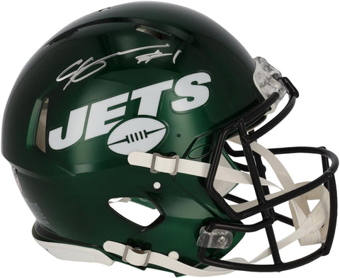 Sauce Gardner New York Jets Autographed Riddell Speed Authentic Helmet