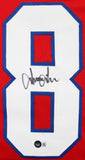 Irving Fryar Signed New England Patriots Jersey (Beckett) Super Bowl XX W.R