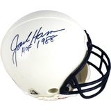 Jack Ham Autographed Penn State Nittany Lions Micro Mini Helmet HOF JSA 52754