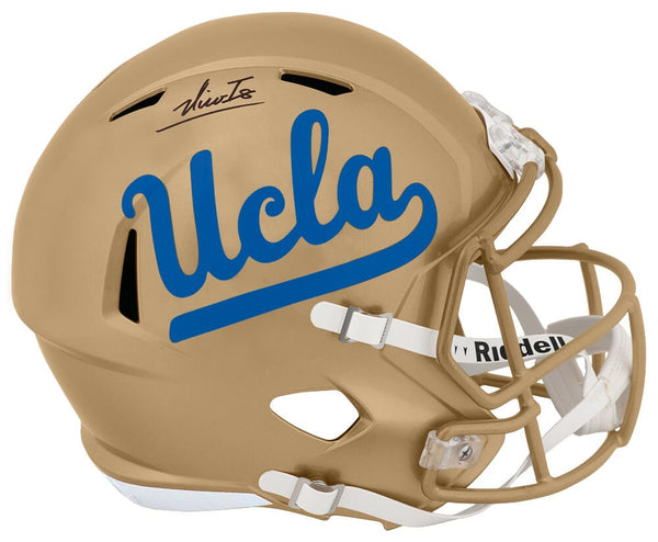 Nico Iamaleava Signed UCLA Bruins Riddell Full Size Speed Replica Helmet -SS COA