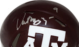 Dat Nguyen Autographed/Signed Texas A&M Maroon Mini Helmet Beckett 40708