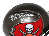 Dexter Jackson Signed Tampa Bay Buccaneers Mini Helmet w/insc Beckett 40204