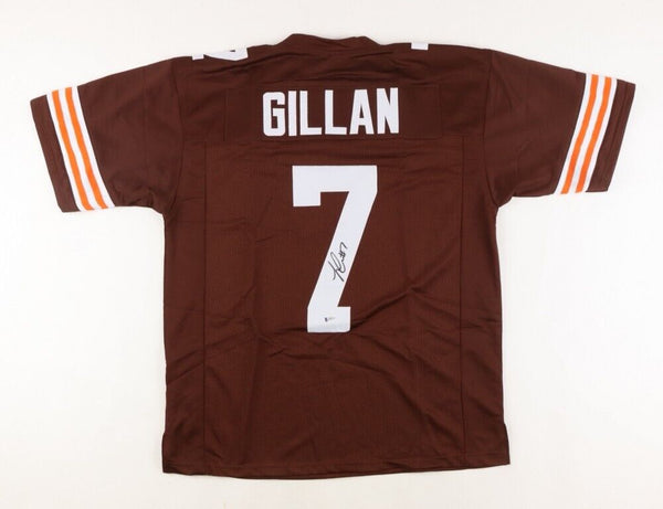 Jamie Gillan Signed Cleveland Browns Jersey (Beckett COA) Browns Punter