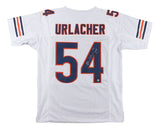 Brian Urlacher Chicago Signed White Football Jersey HOF 18 Inscribed BAS