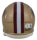 49ers Ronnie Bell Authentic Signed Speed Mini Helmet BAS Witnessed