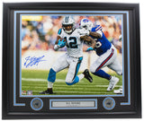 DJ Moore Signed Framed 16x20 Carolina Panthers Photo JSA